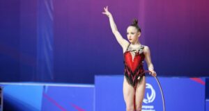 Стилияна Николова от клуб Илиана стана шампионка в многобоя при жените и спечели приз "Мария Гигова" на Държавното първенство по художествена гимнастика в София