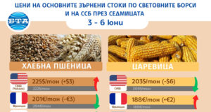 Лек спад на основните зърнени култури по световните борси отчитат експертите на Софийската стокова борса