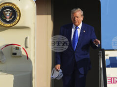 Американският президент Тръмп пристигна в Нидерландия за срещата на НАТО