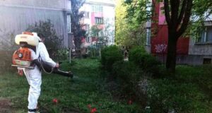В следващите дни ще приключи втората обработка на междублоковите пространства и градинките в София срещу бълхи и комари, написа Васил Терзиев