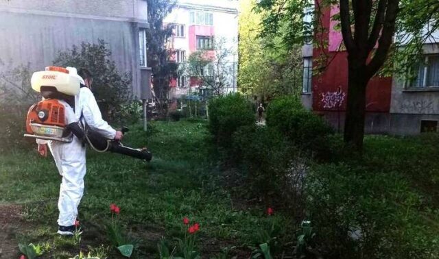 В следващите дни ще приключи втората обработка на междублоковите пространства и градинките в София срещу бълхи и комари, написа Васил Терзиев