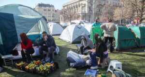 Контрапротестиращите студенти в Сърбия дадоха срок на държавата до 28 юни да реши кризата във висшето образование