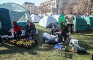 Контрапротестиращите студенти в Сърбия дадоха срок на държавата до 28 юни да реши кризата във висшето образование