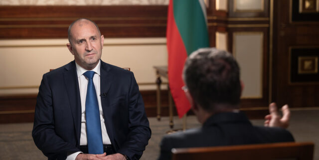 Румен Радев пред CNN