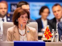 СРЕЩАТА НА ВЪРХА НА НАТО В ХАГА
                                                                                                От Срещата на върха на НАТО в Хага Силяновска призова за деблокиране на процеса на разширяване на ЕС