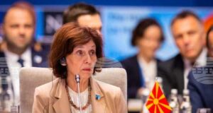 СРЕЩАТА НА ВЪРХА НА НАТО В ХАГА
                                                                                                От Срещата на върха на НАТО в Хага Силяновска призова за деблокиране на процеса на разширяване на ЕС