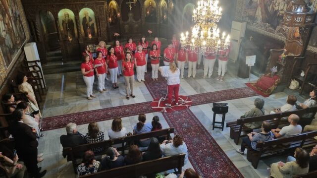 Участниците в Празниците на женските и девическите хорове „Проф. Лилия Гюлева“ изнесоха концерт в църквата в Търговище