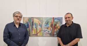 Художниците Янко Янков и Петър Крусев подредиха обща юбилейна изложба във Велико Търново