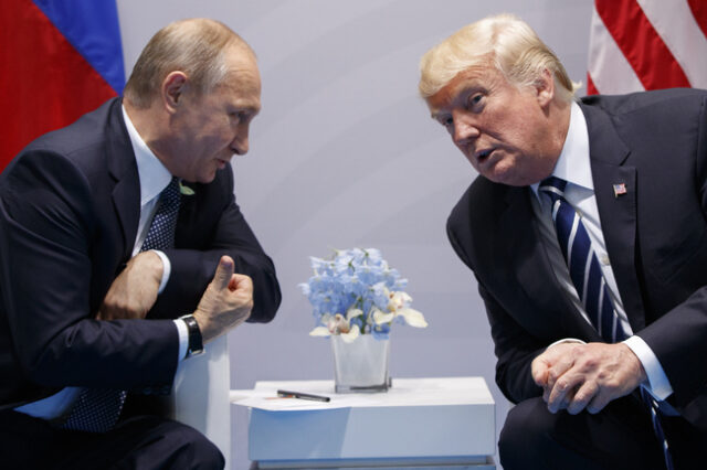 Доналд Тръмп и Владимир Путин
