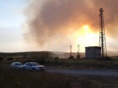 В складовата база на ТЕЦ "Бобов дол" са горели въглища и слама, няма замърсяване на въздуха, съобщават от централата
