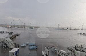 Гръмотевична буря временно блокира трафика на Франкфуртското летище