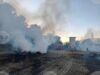 Житен блок горя в землището на карловското село Каравелово
