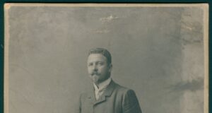 Симеон Радев с майка му Фания и брат му Владимир. [1907] г. ЦДА, ф. 77К, оп. 4, а.е. 1636