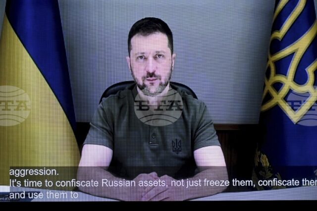 Зеленски призова света да действа за смяна на режима в Русия и за конфискуване на руските авоари