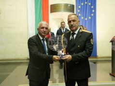 Наградиха с "Почетен знак“" на МВР III степен директора на староозагорската полиция старши комисар Красимир Христов
