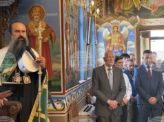 Патриарх Даниил отслужва света литургия в самоковския храм „Свети Пантелеймон“