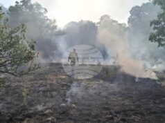 Повече от 50 военнослужещи продължават борбата с огъня на територията на учебния център „Сливница“