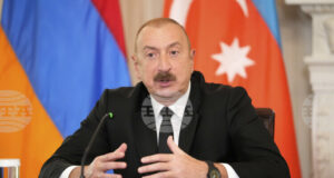 Президентът на Азербайджан Илхам Алиев осъди руските удари по азербайджански петролни и газови съоръжения в Украйна