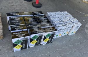 Близо 400 кг райски газ са иззели от 29- годишен мъж полицаите в Добрич