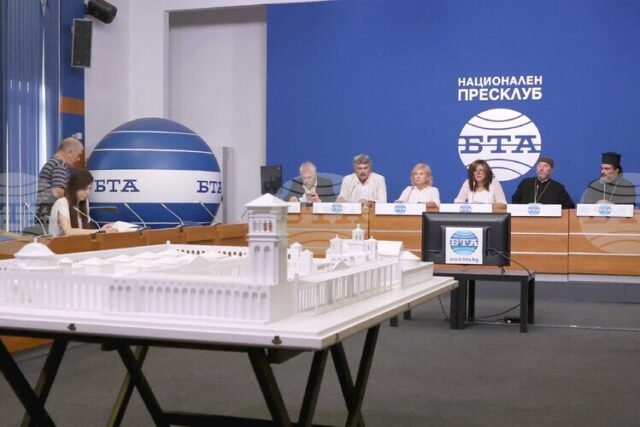 Българската базилика в украинския град Арциз е изградена на почти седемдесет процента