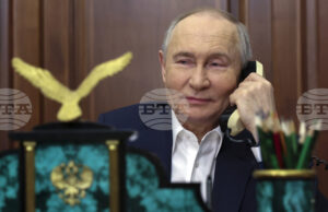 Владимир Путин обсъди в отделни телефонни разговори резултатите от срещата на върха в Аляска с президентите на Беларус и Казахстан