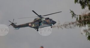 Военен вертолет „Кугър“ е пренасочен от пожара край Сунгурларе към този до село Сливово