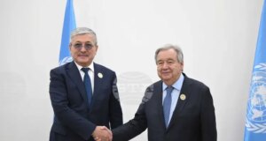 КАБАР: Премиерът на Киргизстан обсъди развиващите се страни без излаз на море с генералния секретар на ООН