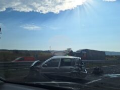 Катастрофа затруднява движението между 25-и и 26-и км на автомагистрала "Тракия" в посока Бургас