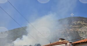 Пет пожарни екипа участват в гасенето на пожар в местността Св. Георги в Сливен