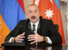 Президентът на Азербайджан Илхам Алиев осъди руските удари по азербайджански петролни и газови съоръжения в Украйна