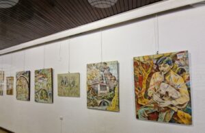 Съвместна художествена изложба "Рамката" е експонирана в Клуба на дейците на културата в Смолян