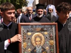 Тръгна литийното шествие към ротондата „Св. Георги“ в София