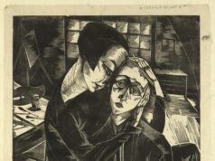 Бистра Винарова. Утеха. Гравюра на дърво. Б.д.ЦДА, ф. 77К, оп. 3, а.е. 35, л. 2
