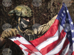 25-годишен доброволец от Тексас, с позивна "Дима", на фронтовата линия в Харковска област, октомври 2024 г. Снимка: AP/БТА