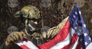 25-годишен доброволец от Тексас, с позивна "Дима", на фронтовата линия в Харковска област, октомври 2024 г. Снимка: AP/БТА