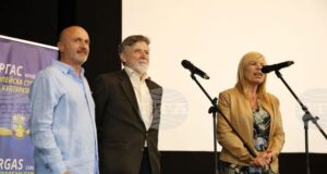 В Бургас бе показан за първи път документалният филм-подарък за 80-годишнината на Руси Чанев "Душа на актьор" на режисьора Георги Тошев