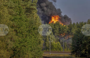 Взрив във Вилнюс след пожар на железопътни цистерни с втечнен газ