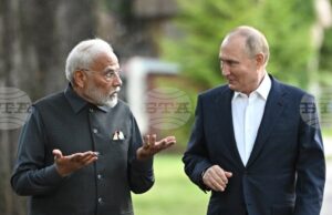 Владимир Путин поздрави в телефонен разговор Нарендра Моди по повод 75-ия му рожден ден