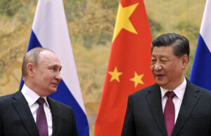 Си Дзинпин и Владимир Путин