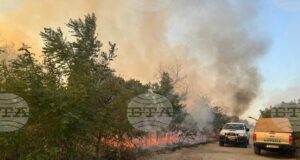 Разраства се пожарът в Сакар планина