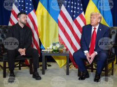 Президентът на САЩ Доналд Тръмп и украинският лидер Володимир Зеленски разговарят днес в централата на ООН в Ню Йорк