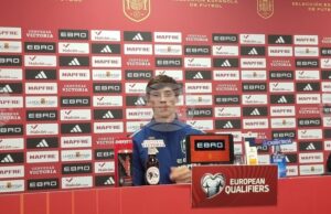 "Решени сме да не допускаме никакви изненади и компромиси", предаде настроението на испанците защитникът Робин Льо Норман