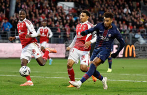 Ашраф Хакими с първите си два гола в Лига 1 донесе победа на Пари Сен Жермен над Брест