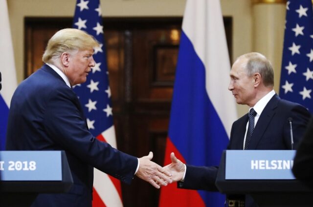 Изненадващият двоен удар, който Путин получи от Тръмп и последиците Доналд Тръмп и Владимир Путин
