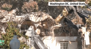 Източното крило на Белия дом отиде в историята заради бална зала, която Тръмп пожела