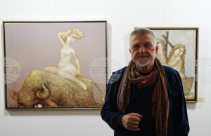 Миналото е урок за бъдещето, каза пред БТА художникът Иван Милушев при откриването на своята изложба „Сакрално“ в Пловдив