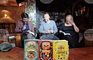 Писателят Момчил Николов представи пред читатели във Велико Търново тритомния си роман „Чекмо“ и главния му герой