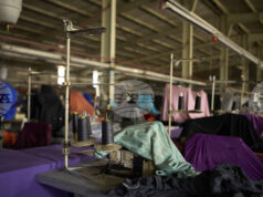 Протест на работници от текстилния сектор в Лесото, засегнати от американските мита Протест на работници от текстилния сектор в Лесото, засегнати от американските мита