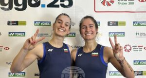Стефани Стоева и Габриела Стоева достигнаха до полуфиналите и си гарантираха медал от турнир по бадминтон в Истанбул