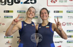 Стефани Стоева и Габриела Стоева достигнаха до полуфиналите и си гарантираха медал от турнир по бадминтон в Истанбул